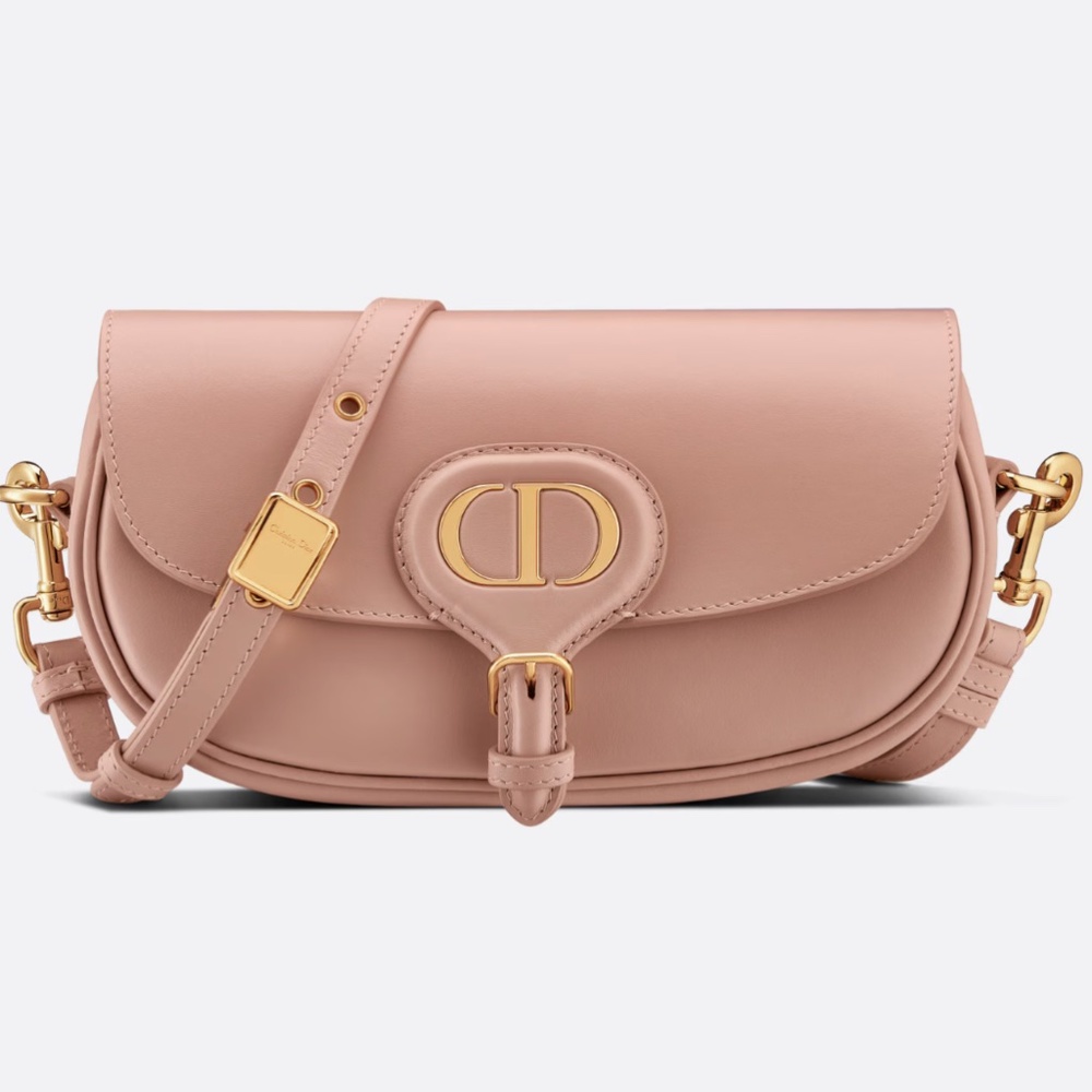DIOR BOBBY EAST-WEST BAG ROSE DES VENTS BOX CALFSKIN